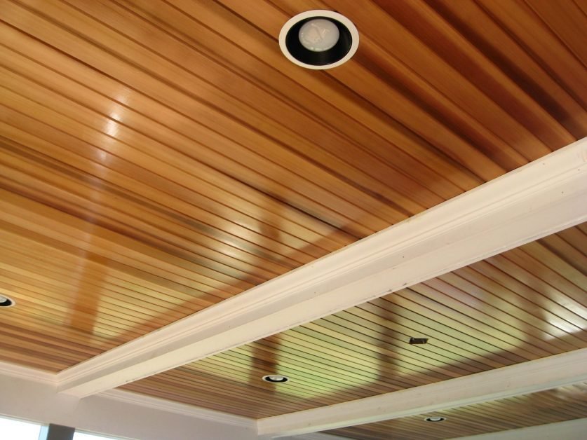 cedar ceiling