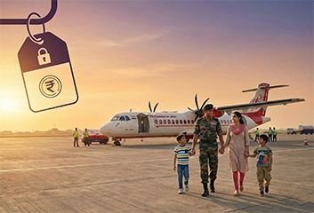 Armed Forces Flight booking